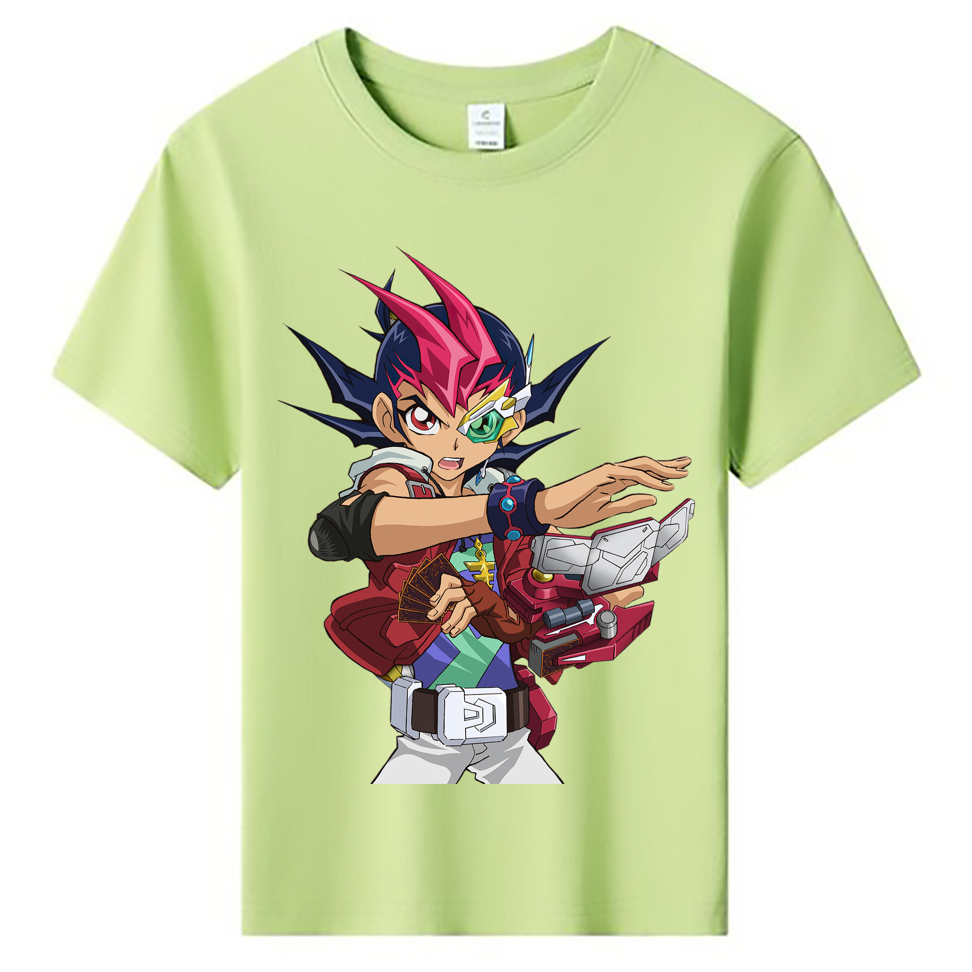（画像用） 遊☆戯☆王 Yu-Gi-Oh! 綿100％キッズTシャツ（フロントプリント）